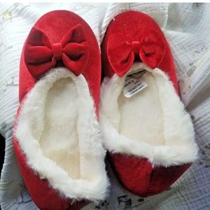 Christmas shoes slip on